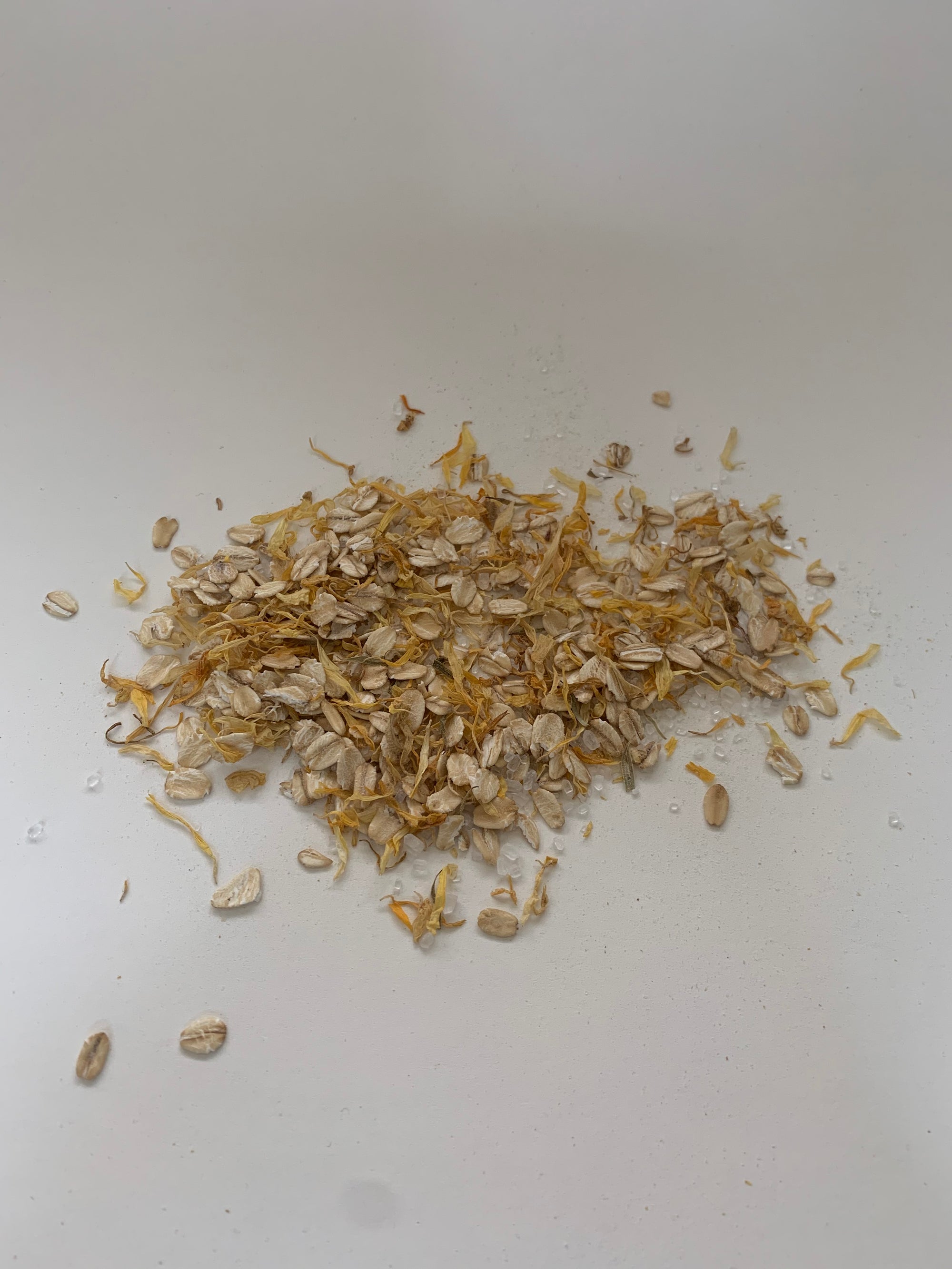 Eczema Relief Bath Soak (oatmeal, calendula, epsom salt)